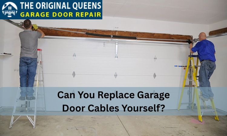 replace garage door cables yourself
