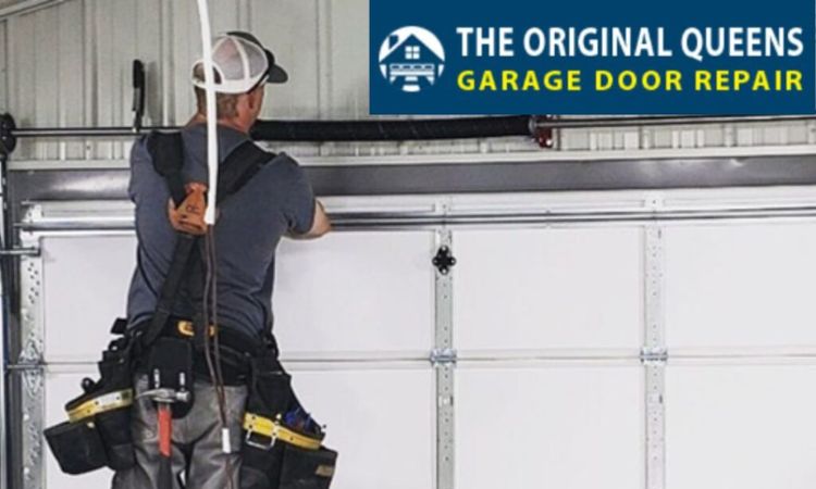 replace springs and cables on a garage door