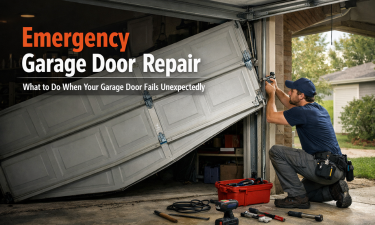 emergency garage door repair what to do