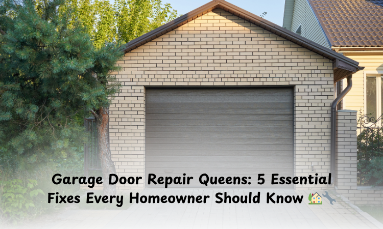 garage door repair 5 essential fixes