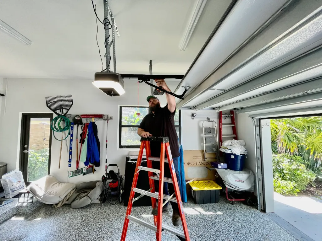 Garage door repair