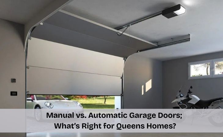 manual vs automatic garage doors
