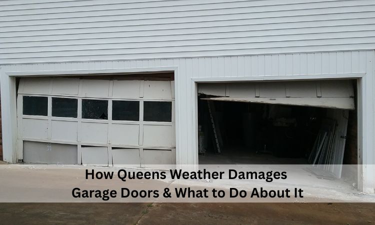 queens weather damages garage doors