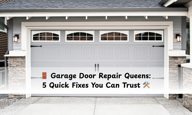 🚪 Garage Door Repair Queens: 5 Quick Fixes You Can Trust 🛠️