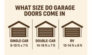 what size do garage doors come in