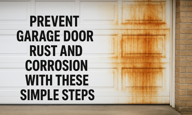 prevent garage door rust corrosion