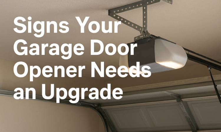 signs garage door needs an upgrade