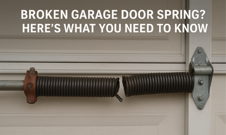 Broken Garage Door Spring