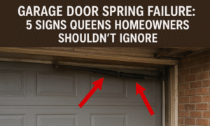 Garage Door Spring Failure