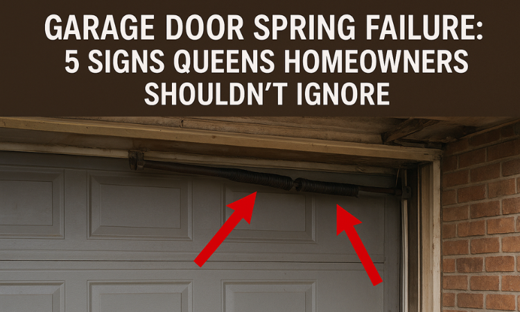 Garage Door Spring Failure