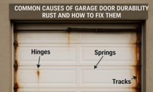 Garage Door Durability Rust