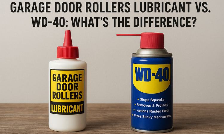 Garage Door Rollers Lubricant