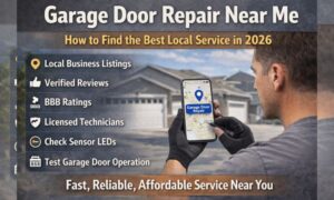 Garage Door Repair Near Me: How to Find the Best Local Service in 2026