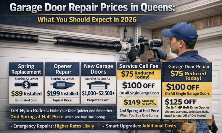 Garage Door Repair Prices