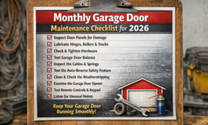 Garage Door Maintenance