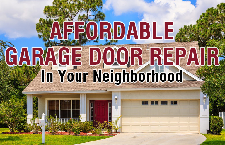 affordable garage door repair